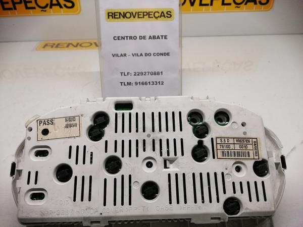 Quadrante / painel de instrumentos HONDA Civic VII Sedan (ES_, ET_)
