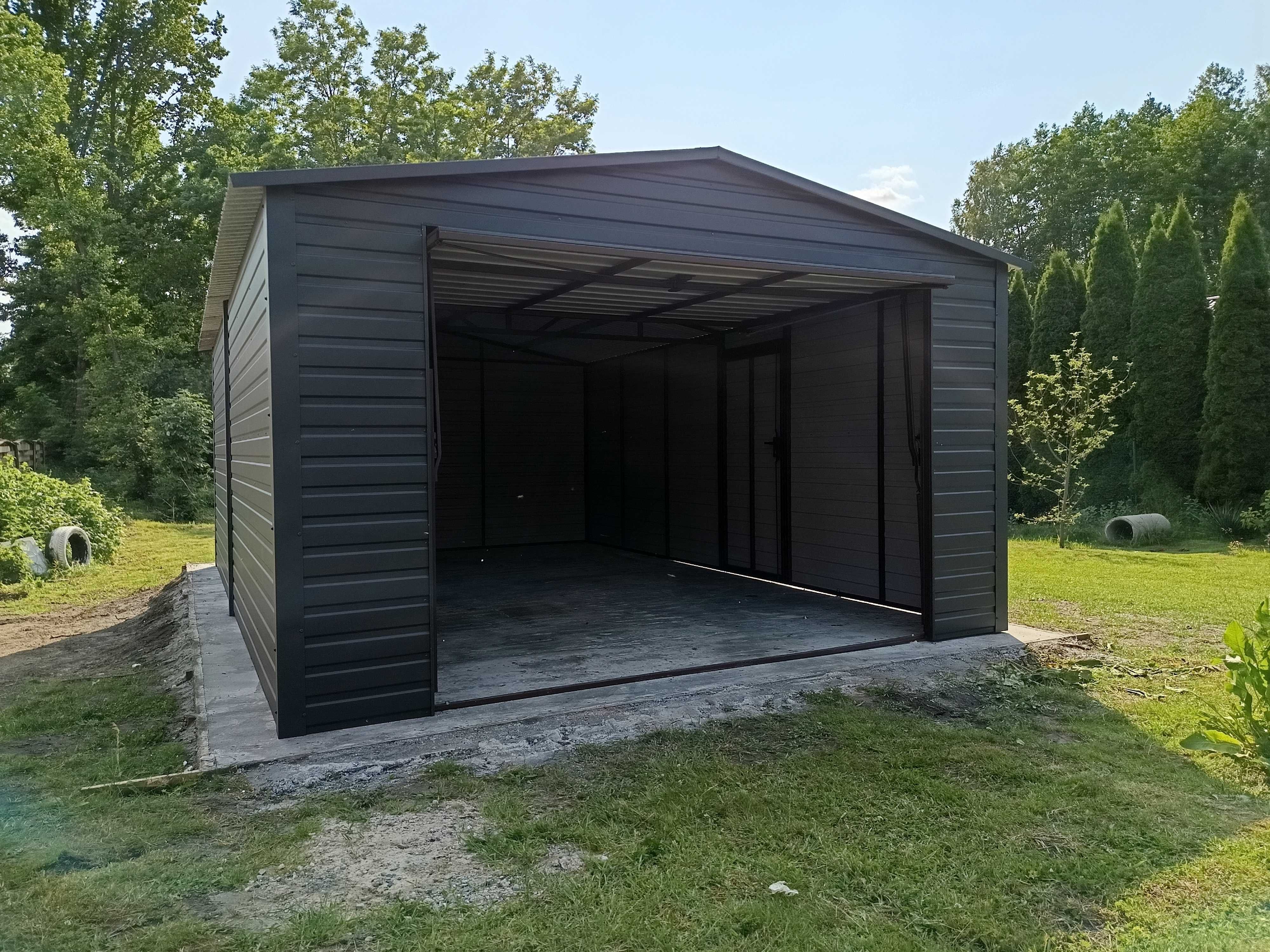 Garaż blaszany garaz blaszak 4*6 garaże 5*7 7*5 poziom profil solidny