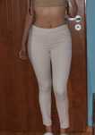 Spodnie jeansy zip z zamkami S M 36 38