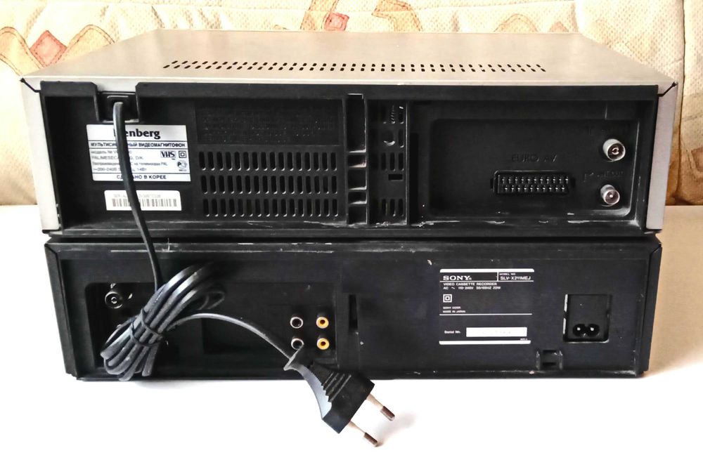 Видеомагнитофоны SONY SLV-X211MEJ. ELENBERG VCR-200
