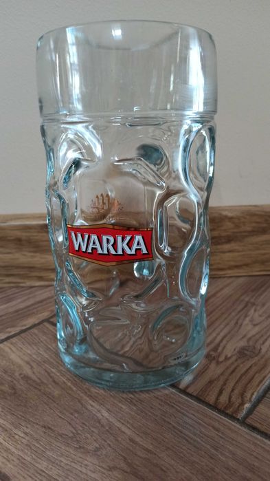 Kufel do piwa litrowy Warka