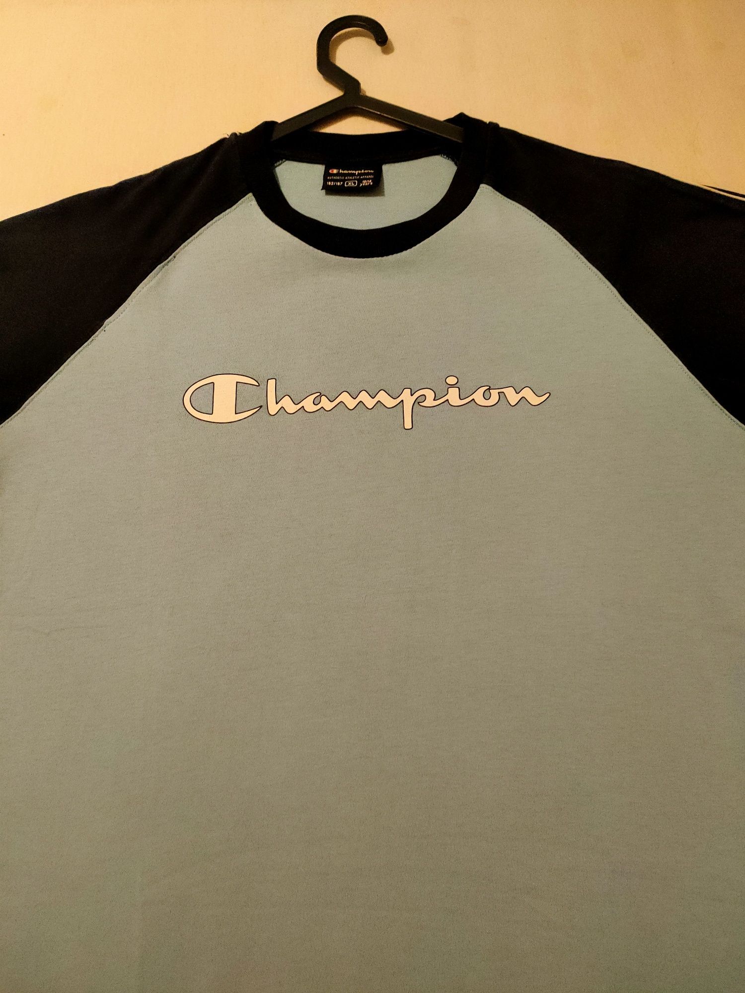 Vintage Champion t-shirt/camisola manga curta