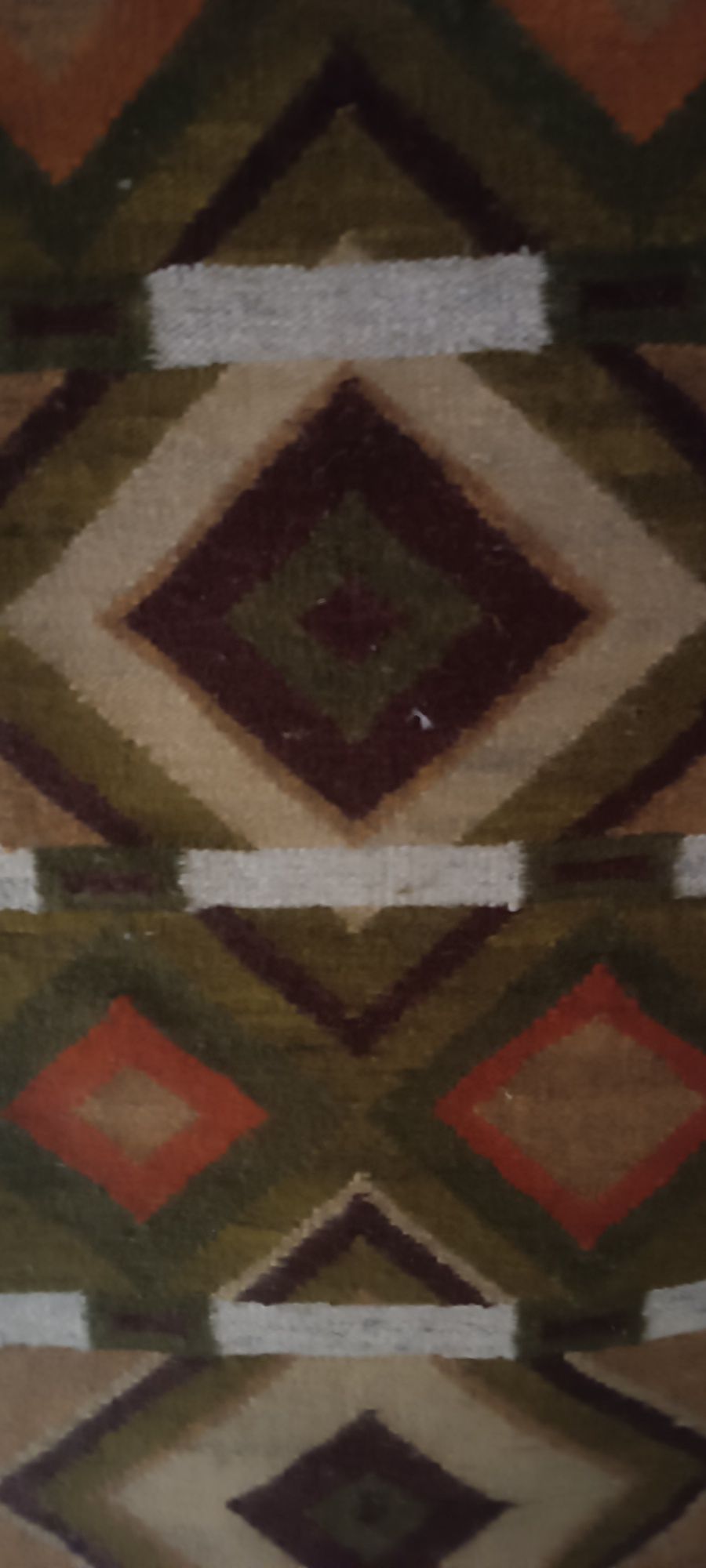 Dywan, kilim wełniany, art deco