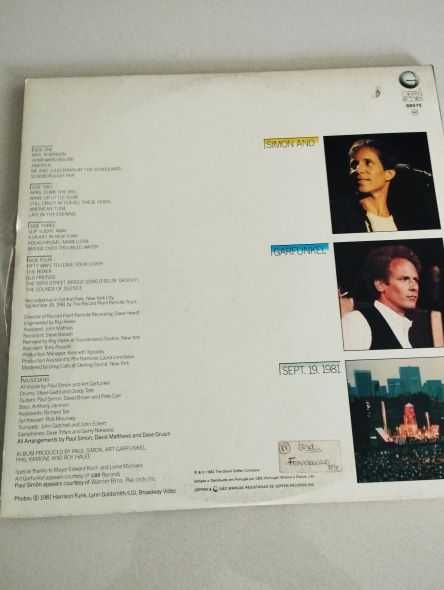 Disco vinil duplo Simon and Garfunkel 1981