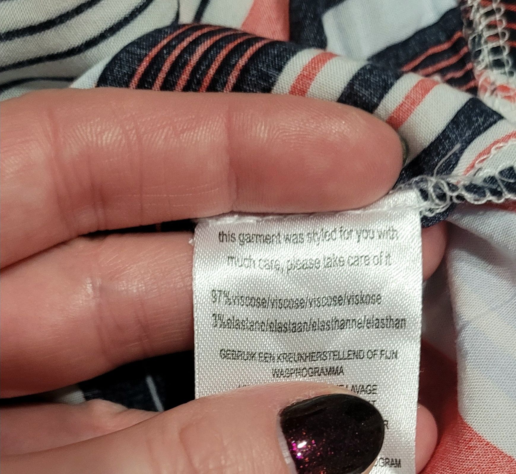 Koszula damska oversize krótki rękaw zapinana z przodu na guziki
