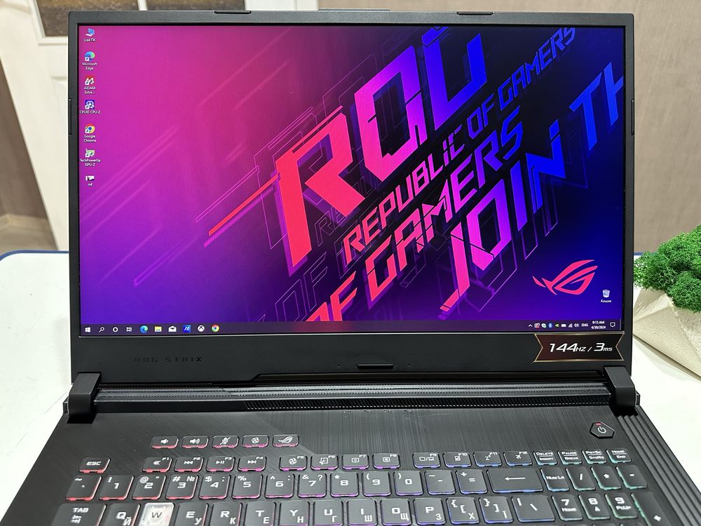 Asus ROG Strix G17 17,3"FHD IPS|i7-10750H|16DDR4|SSD512Gb|RTX2070Super