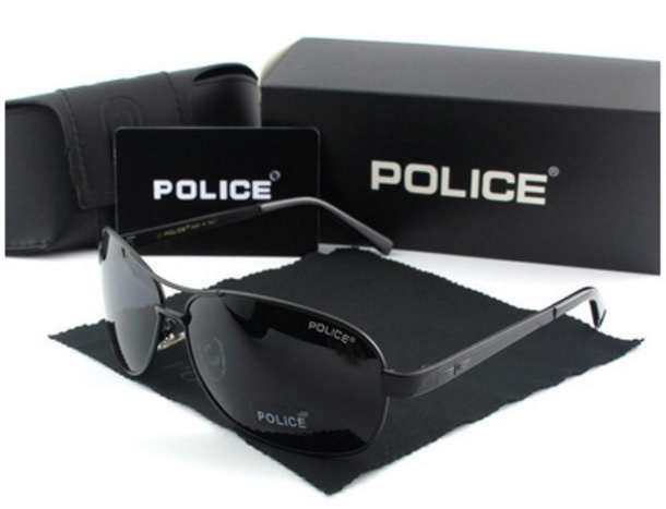 POLICE - Óculos de Sol Polarizados - Pretos - ARTIGO NOVO - #2