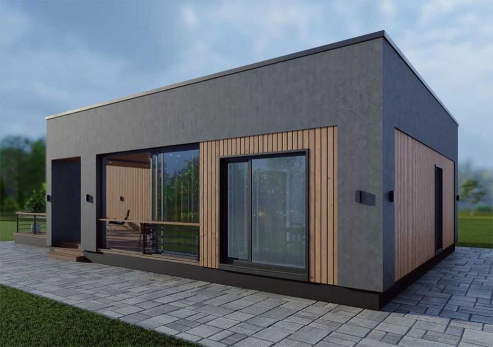 Енергоефективний будинок 116 м2 за 45 днів з СІП панелей в Березані