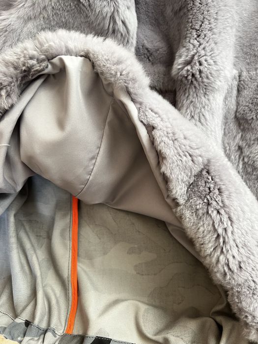 Парка з натуральним хутром