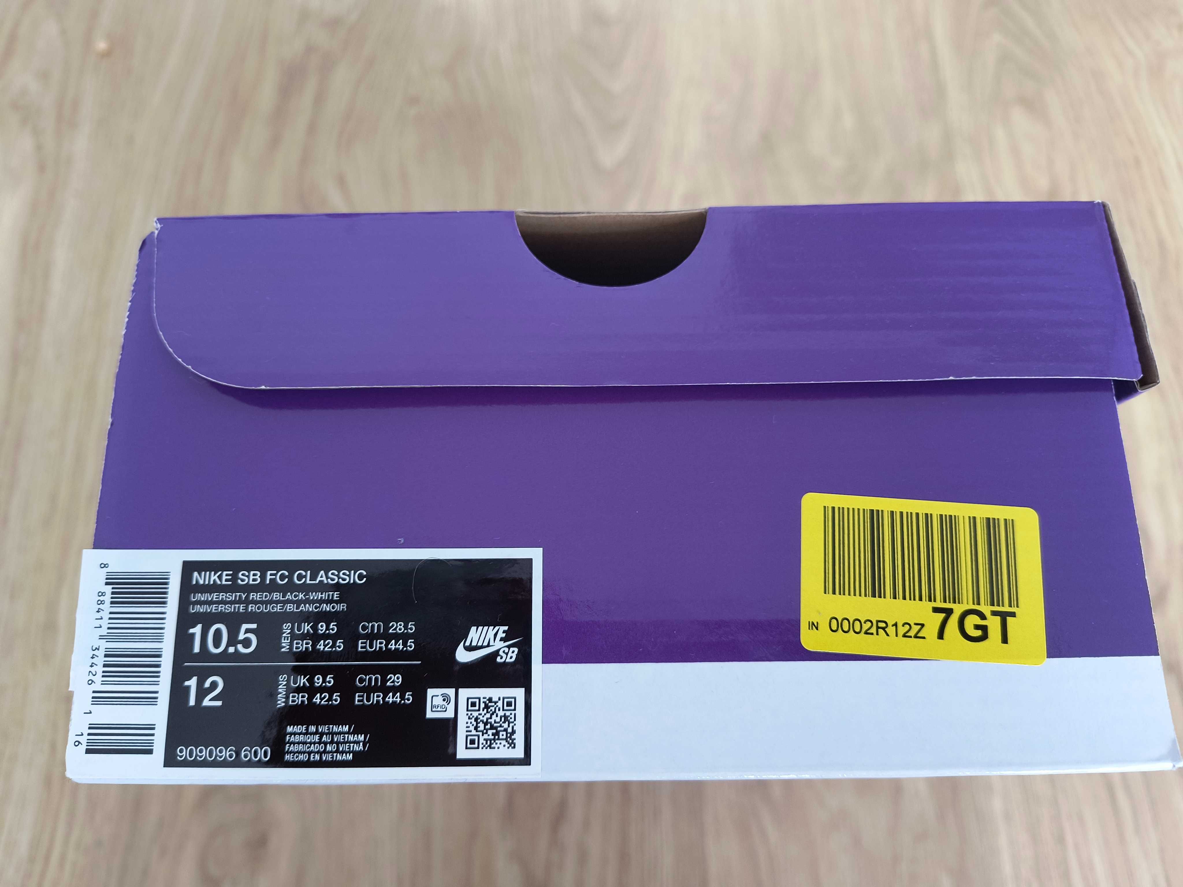 Nike SB FC Classsic czerwono/czarne