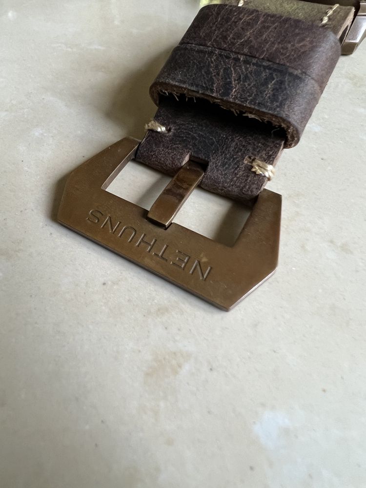 Zegarek NETHUNS 45 mm, Bronze Unitas Eta 6497