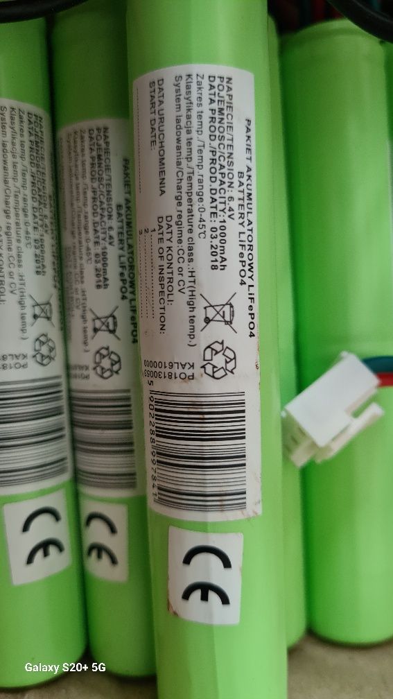 Pakiet akumulatorowy LiFePo4 6.4V