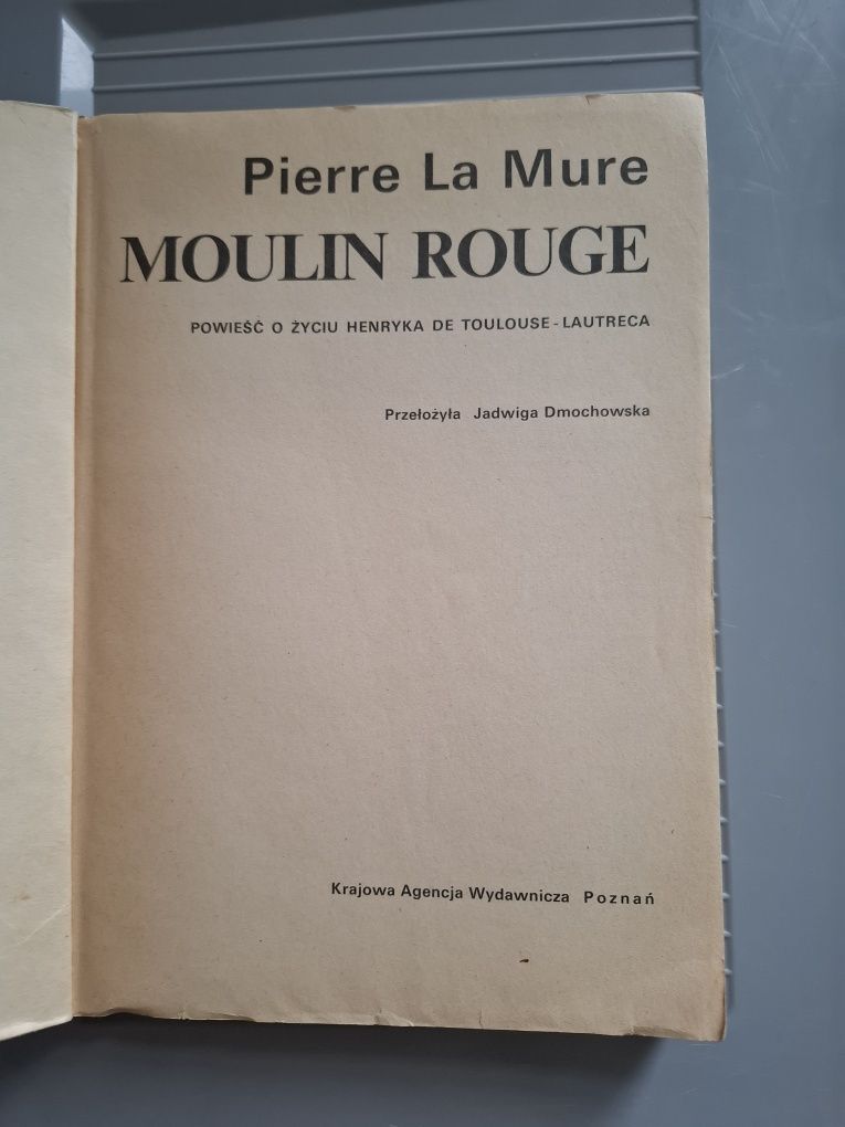 Moulin Rouge Pierre La Mure