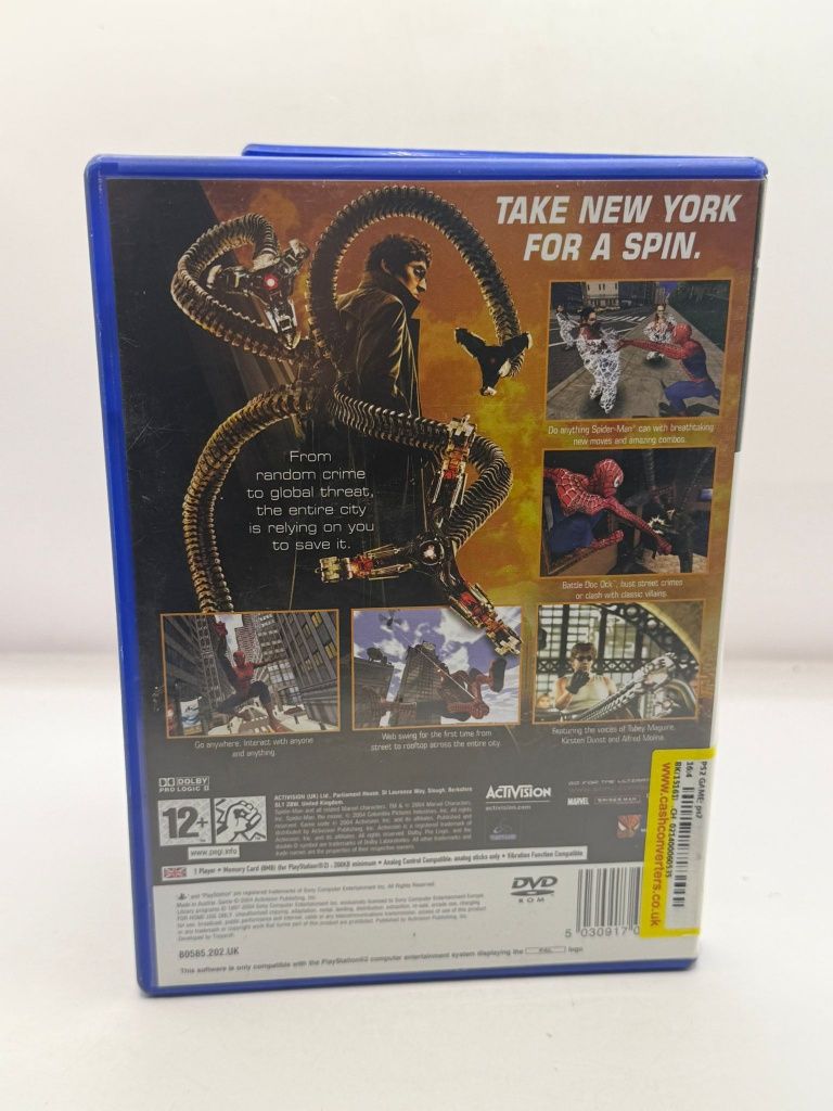 Spider-man 2 3xA Ps2 nr 5730