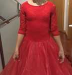 Vestido danças salão Clássicas