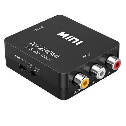 Конвертер AV RCA - HDMI видео, аудио, FullHD 1080p