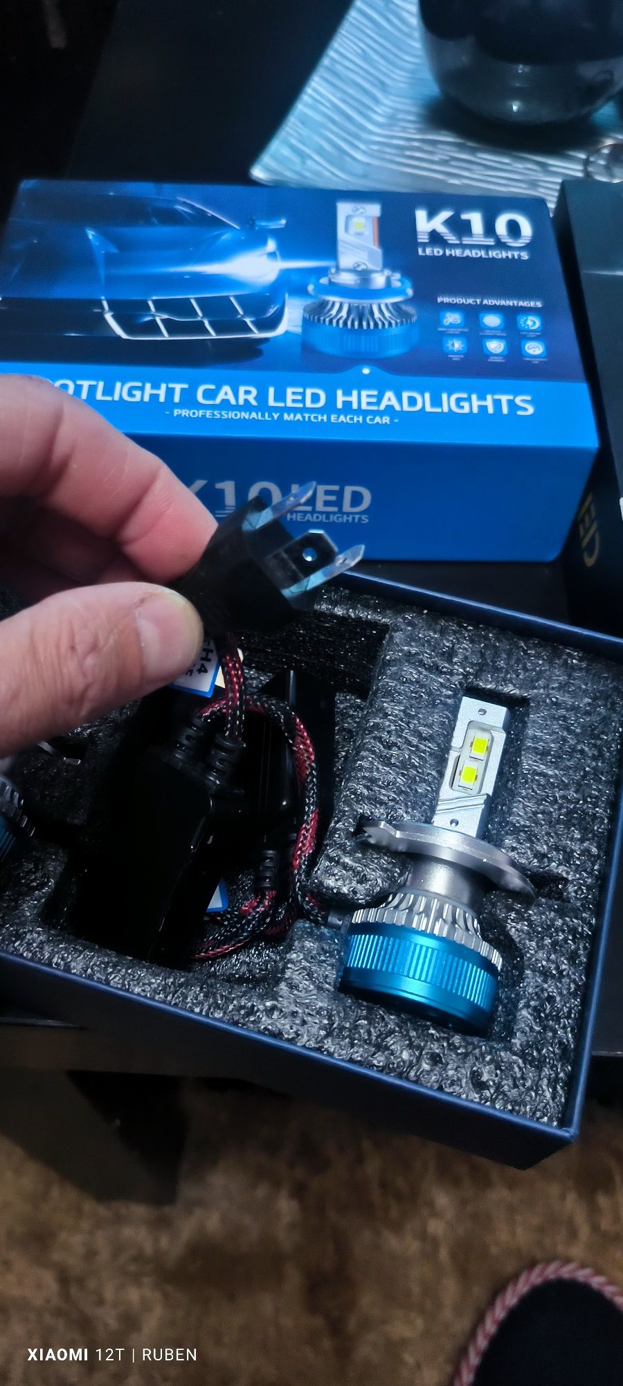 Luzes led H4 Novas