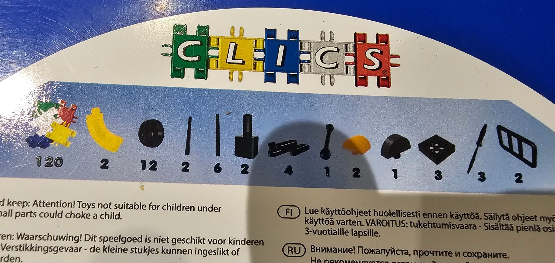 Klocki CLICKS 8 w 1
