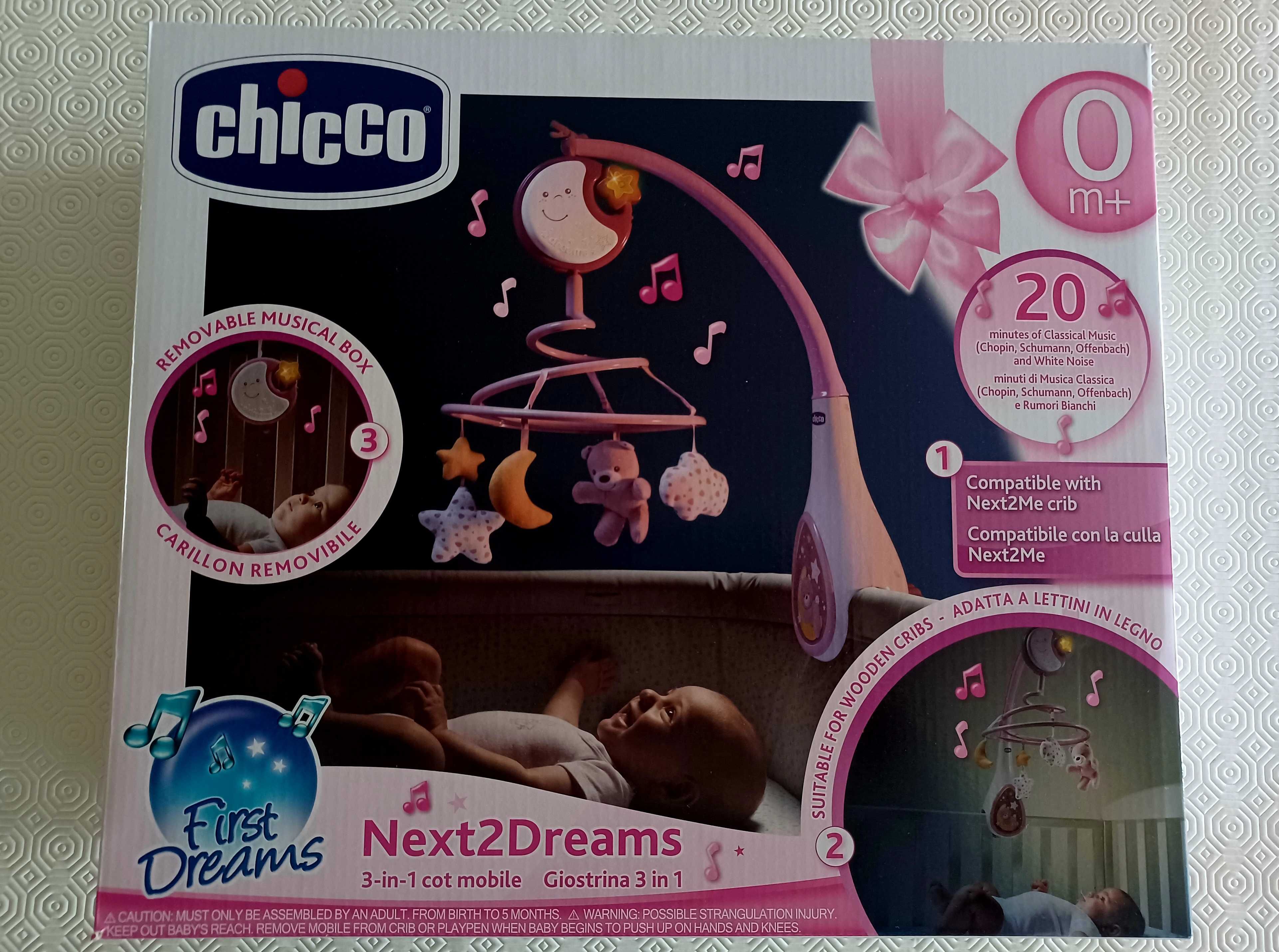 Mobile Chicco Next2Dreams Rosa