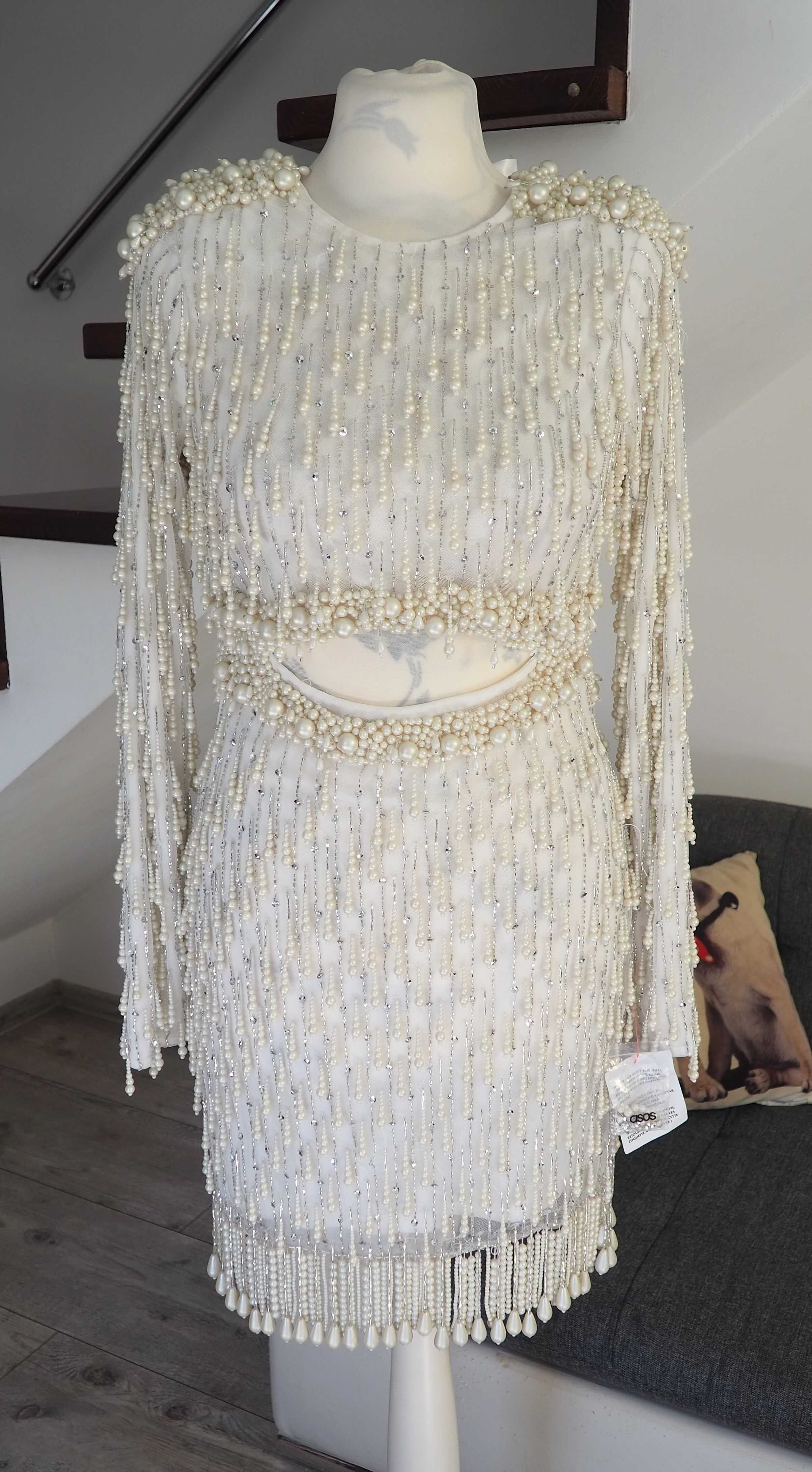 ASOS Luxe_bogato zdobiona sukienka mini _odkryte plecy_36