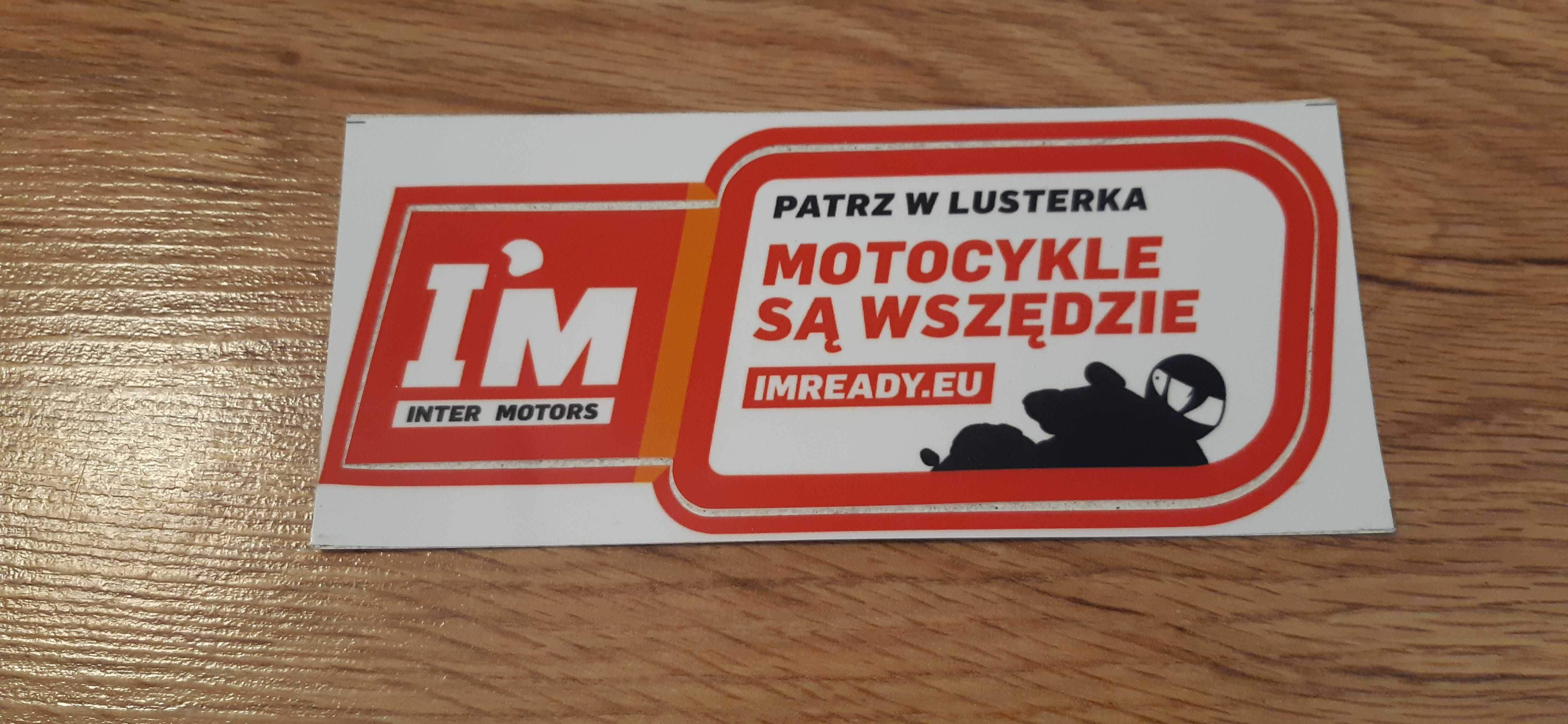 naklejka motocykle są wszędzie