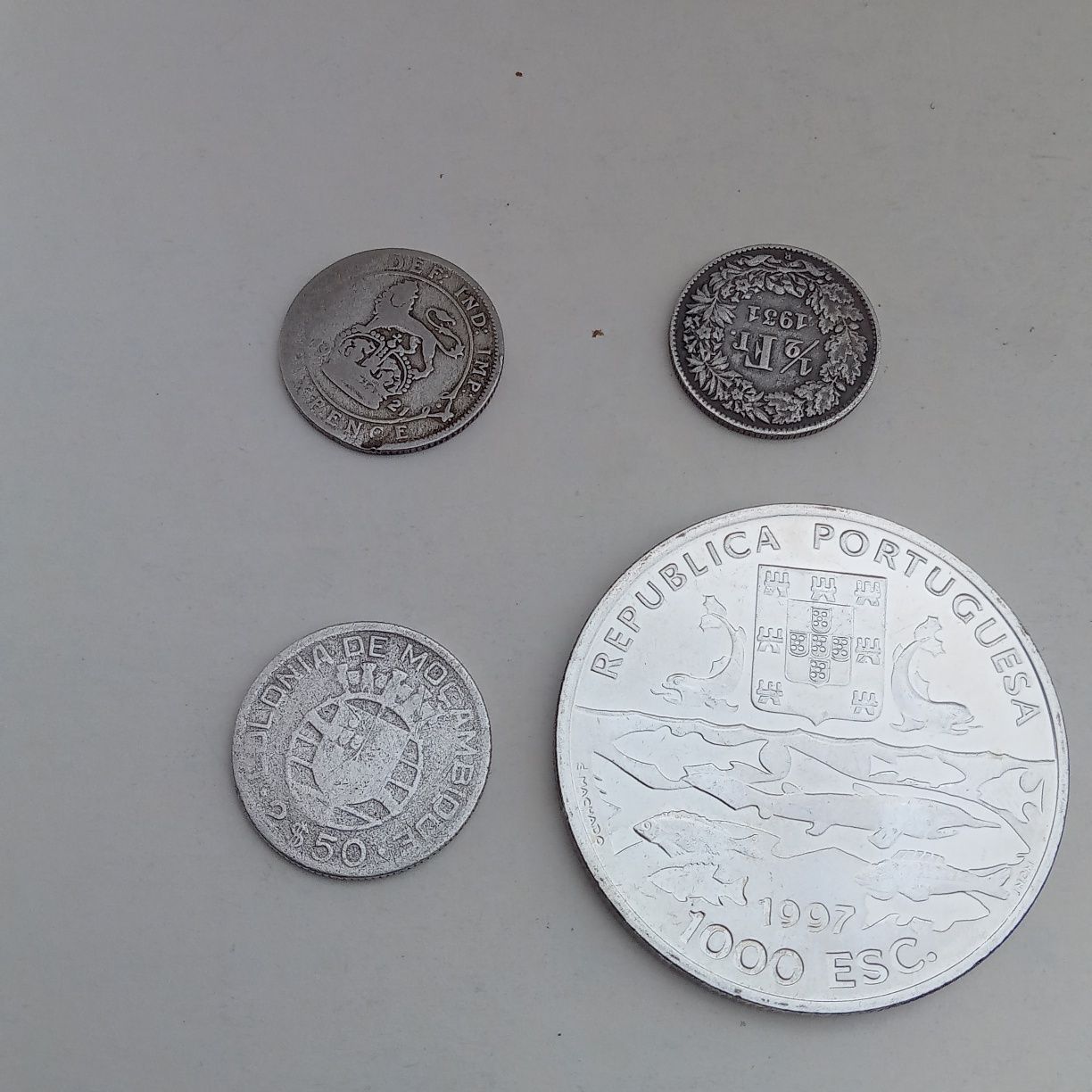 Moedas de prata  (4)