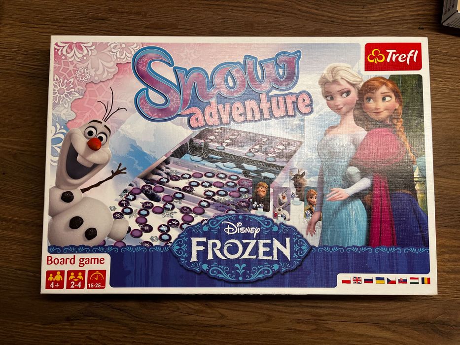 Gra planszowa kraina lodu frozen gra dla dzieci
