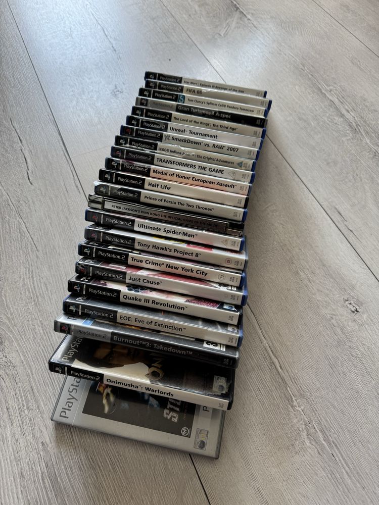 22x Gry na PlayStation 2 (PS2)
