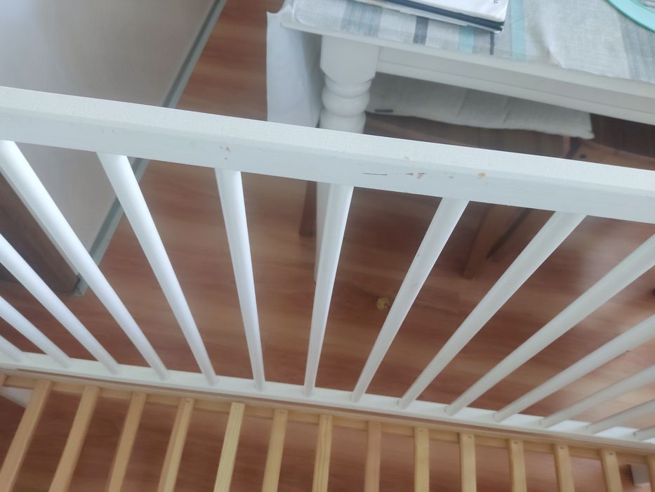 Łóżeczko i komoda z przewijakiem Klupś Marsell