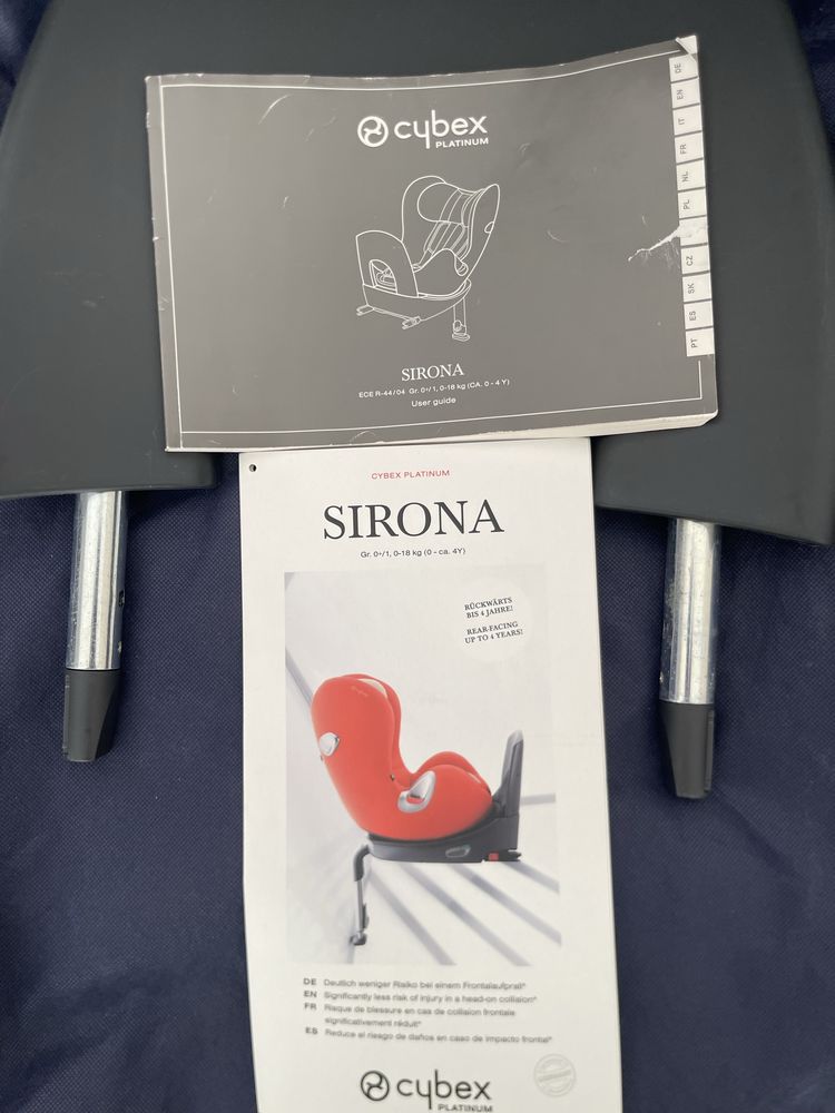 Cadeira auto Sirona T i-Size(9 - 18kg) com airbag e base ISOFIX