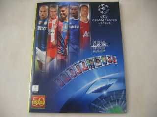 Caderneta completa: Champions league 10 11