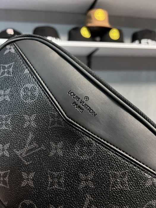 Louis Vuitton мужская сумка бананка через плечо