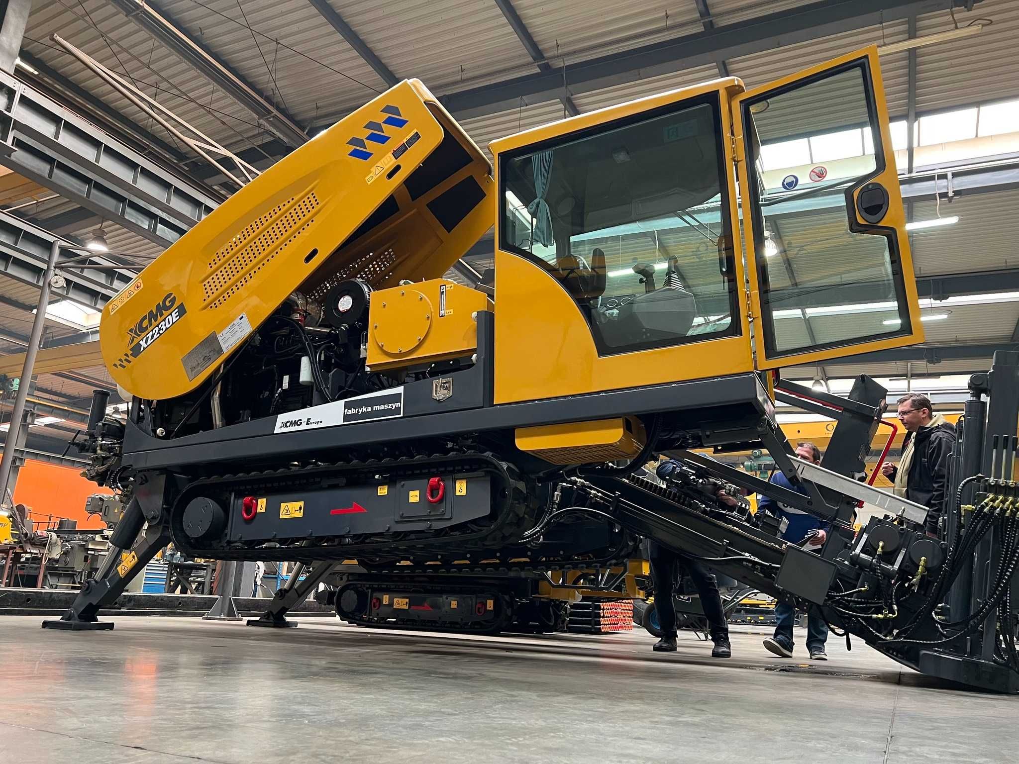 Wiertnica XCMG XZ230 przewierty sterowane horyzontalne HDD