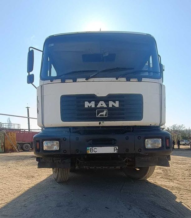 Самоскид MAN 35.364 з місцем за кабіною під грейфер кран маніпулятор