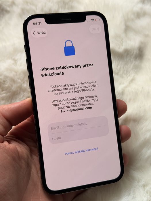 iPhone 12 Pro, ładny stan, blokada iCloud