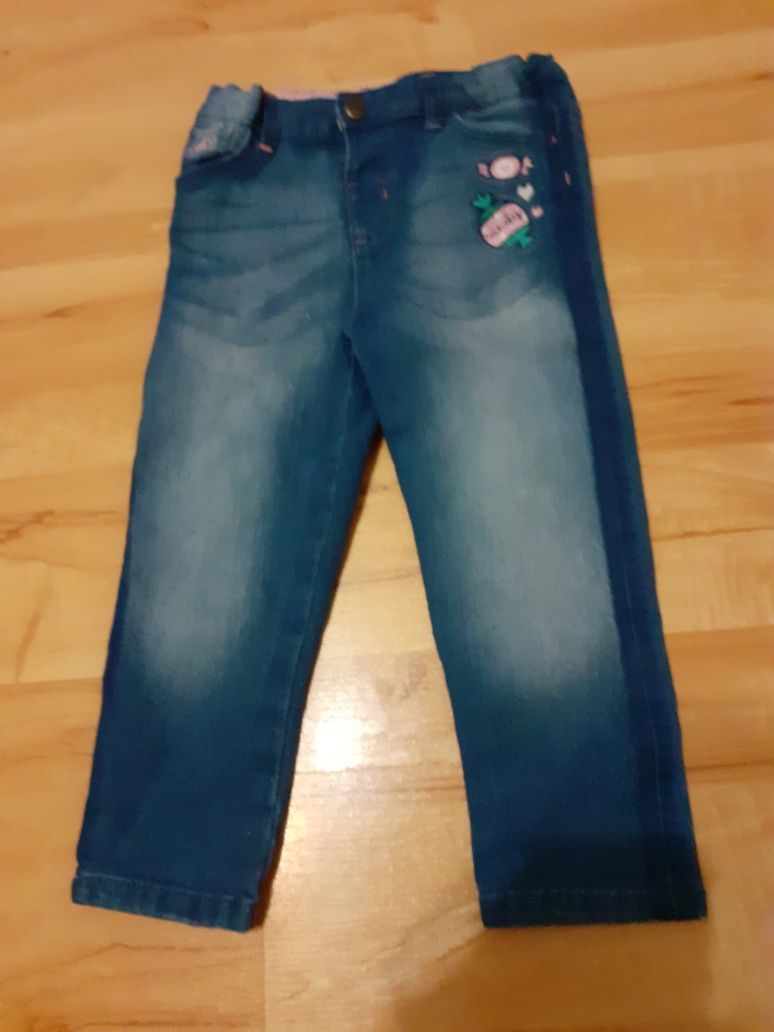 Spodnie jeans dżinsy rozmiar 98 cm