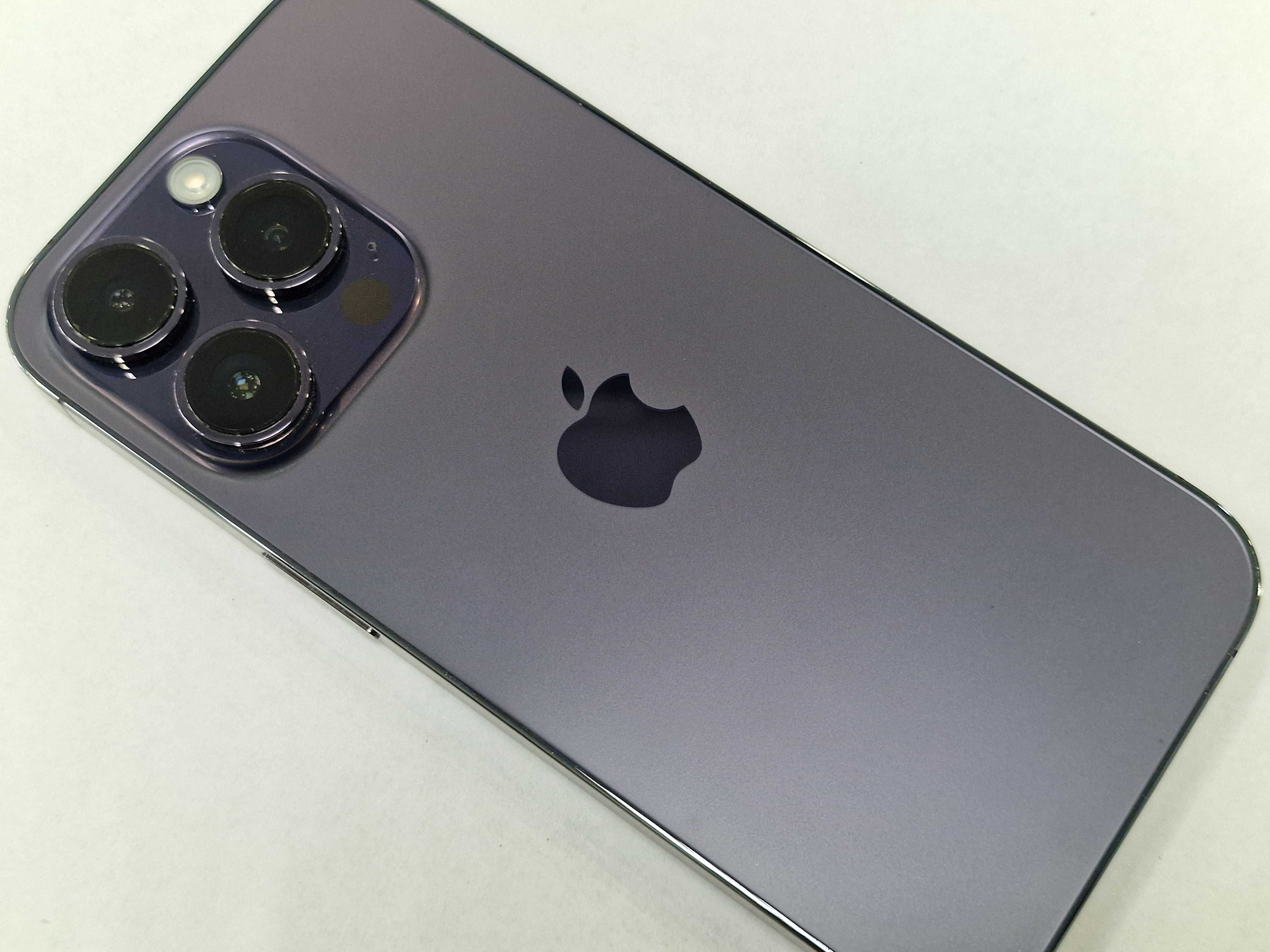 iPhone 14 Pro 128GB/ Deep Purple/ Bateria 90%/ Grade A-/+Ładowarka