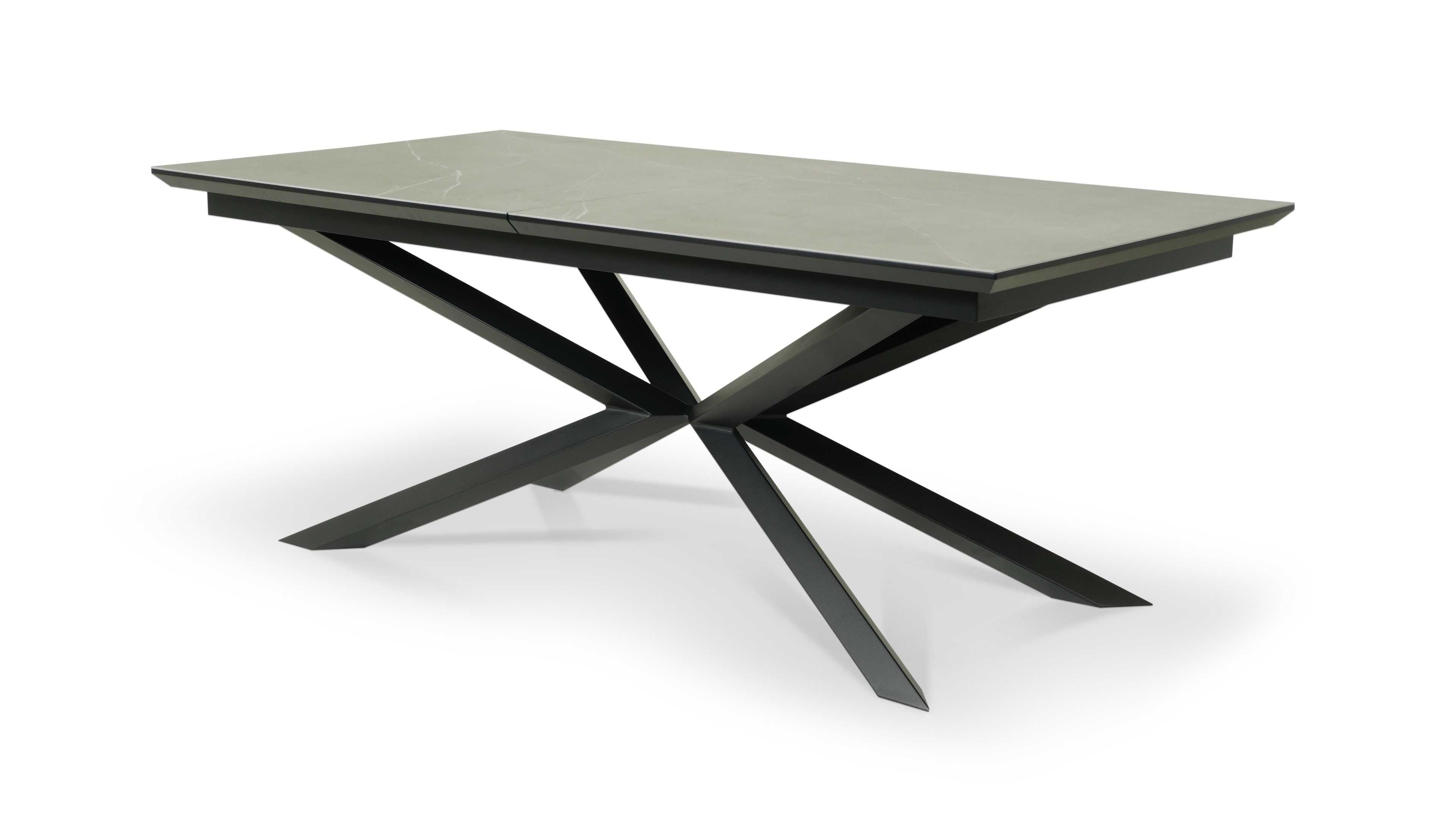 Stół spiek kwarcowy rozkładany 160-240x90cm Pietra Grey
