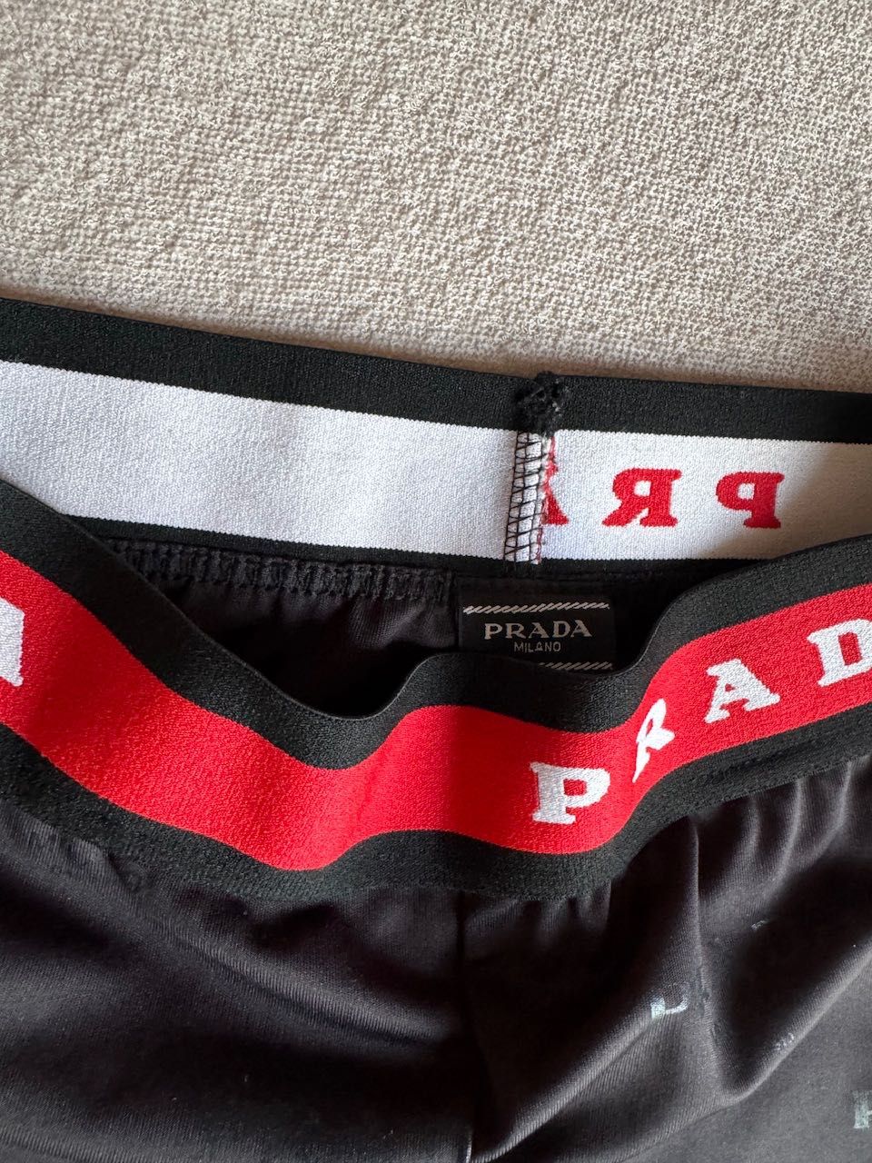 Legginsy spodnie czarne z napisem