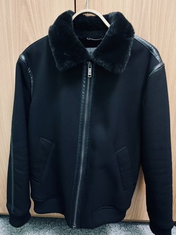 Куртка Zara с мехом