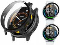 Zestaw Ochronny 2 x Szkło Hybrydowe 7H + Etui 2w1 do Garmin Venu 3s