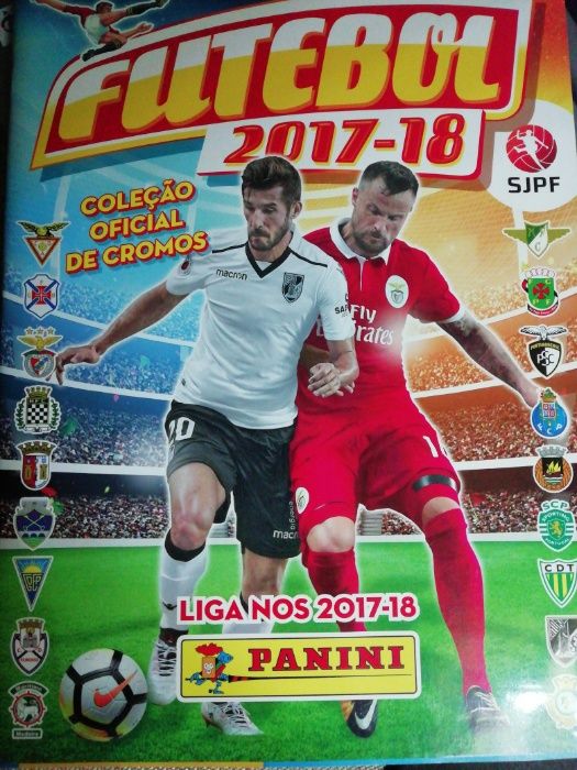 Cromos de Futebol 17/18 liga nós