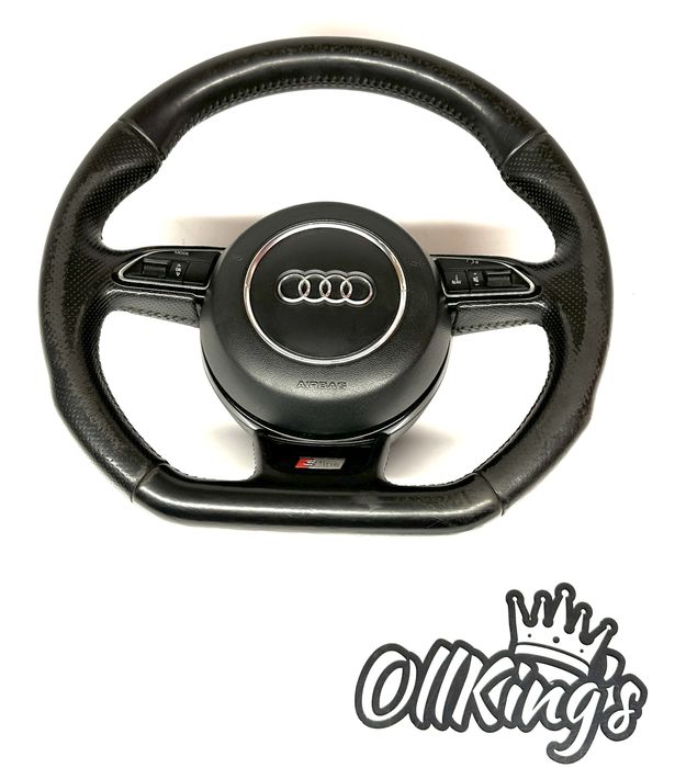 AUDI A4 B8 A5 8T Q5 8R SLINE Kierownica ścięta poduszka airbag