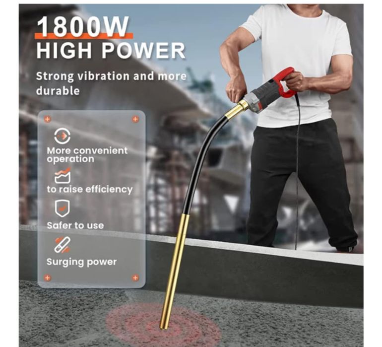 Wibrator do betonu Anbull 1800W