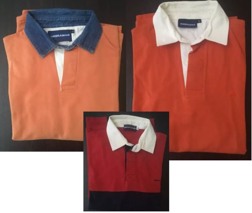 Polos - Pierre Cardin e Quebramar