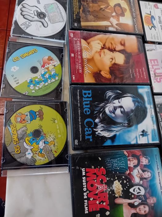 Conjunto de 18 Dvd's Diversos
