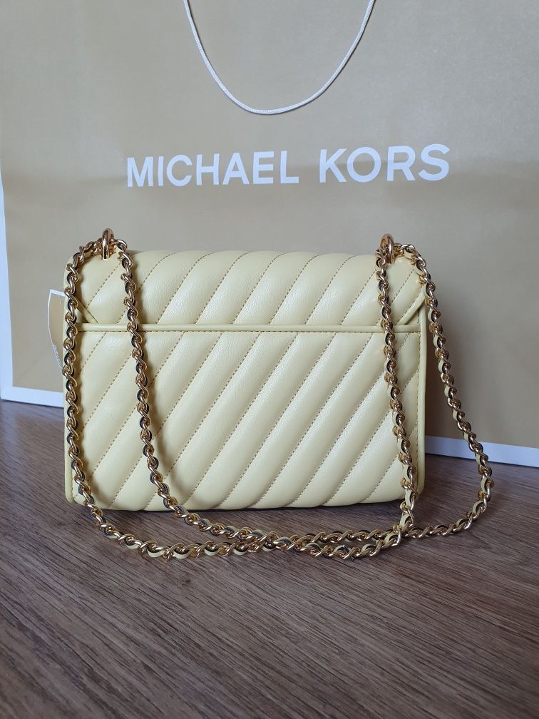 Сумка Michael Kors Rose vegan faux medium