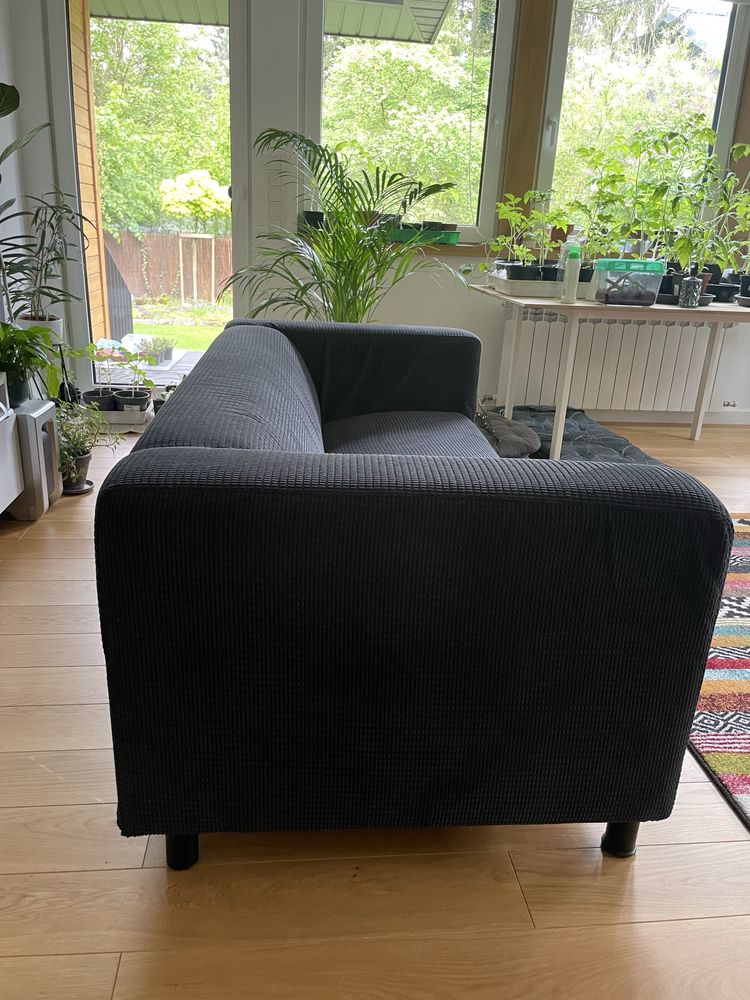 Sofa Klippan z nowym pokrowcem