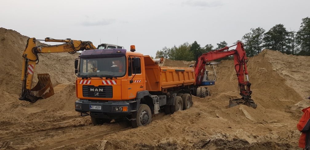 Roboty Ziemne  koparkoładowarka koparka obrotowa Transport Kompleksowo