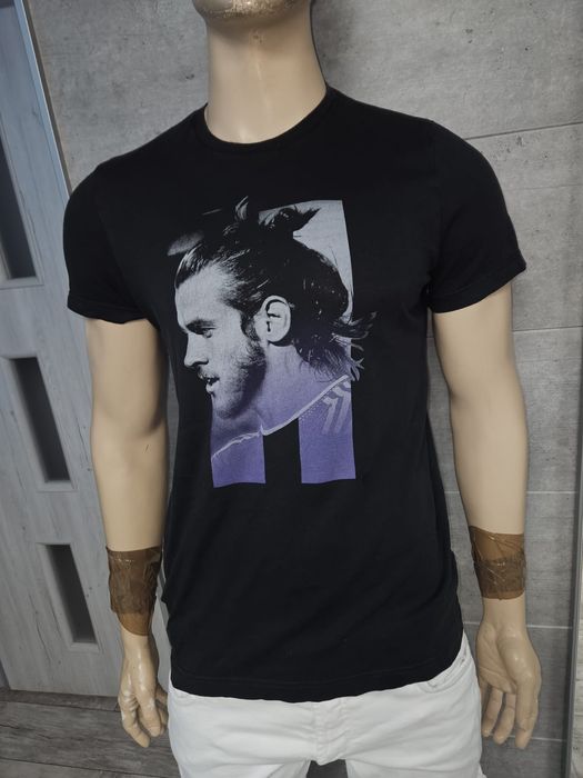 Koszulka męska z nadrukiem Adidas rozmiar M